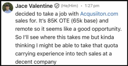 Skip to Sales student result: offer received