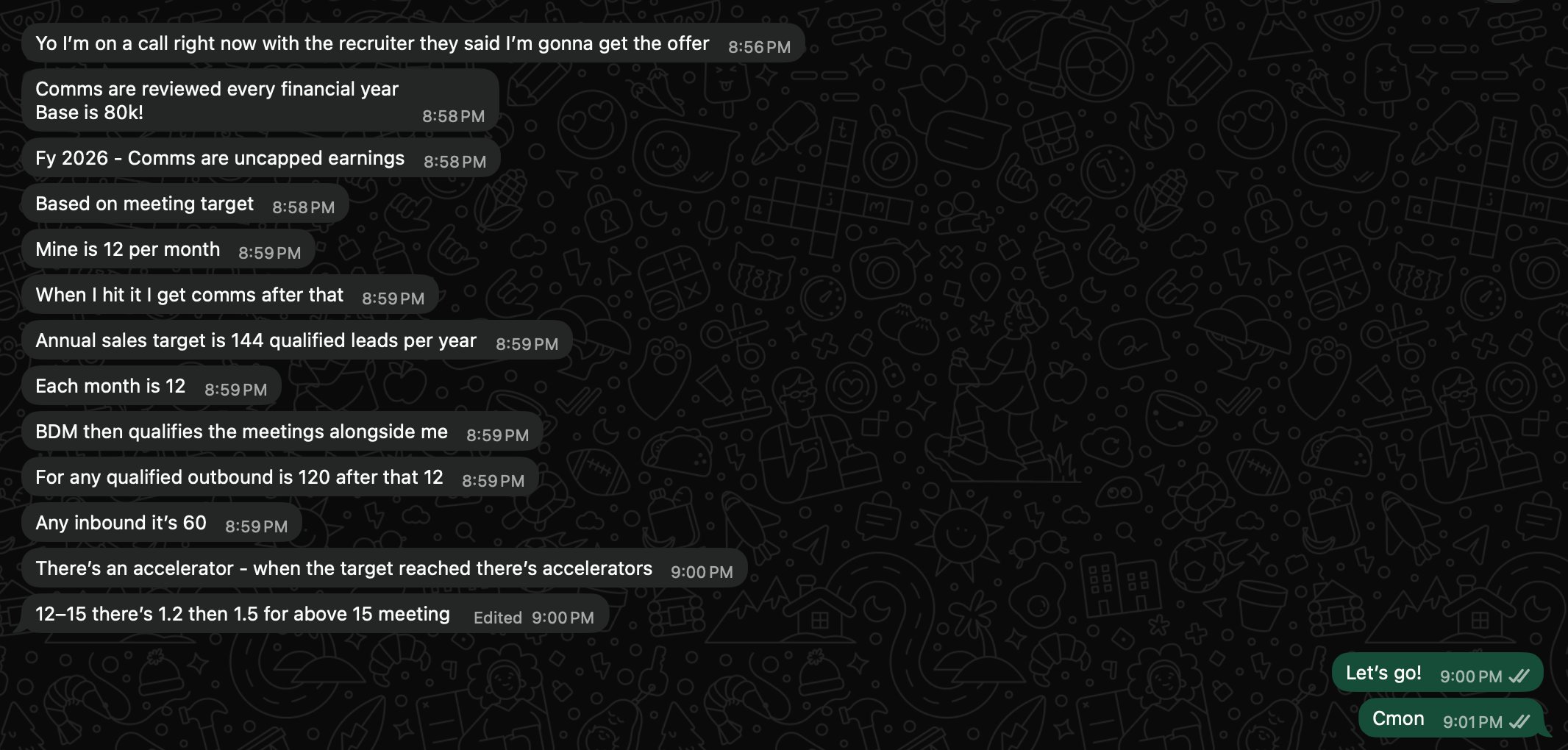 Skip to Sales student result: the breakdown of an offer package